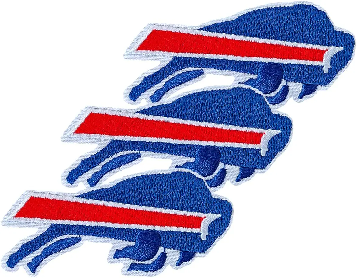 Kansas City Chiefs Rugby Team Fabric Decal KC Badges Embroidery Patch For Man Baseball Hat Clothing