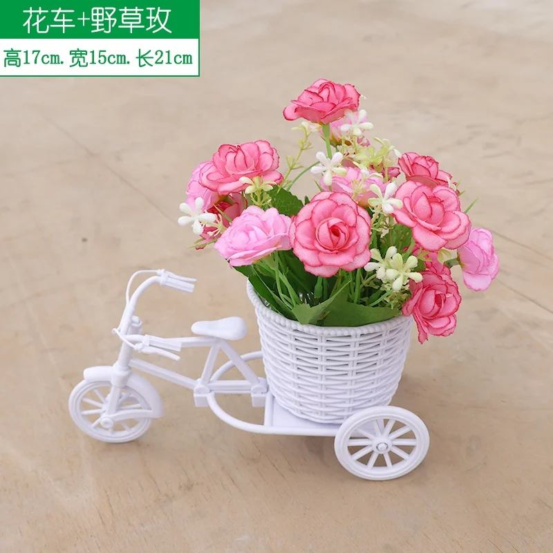 Factory Direct supply simulation float suit Silk Bouquet photography ornaments home desktop model room decoration flowers
