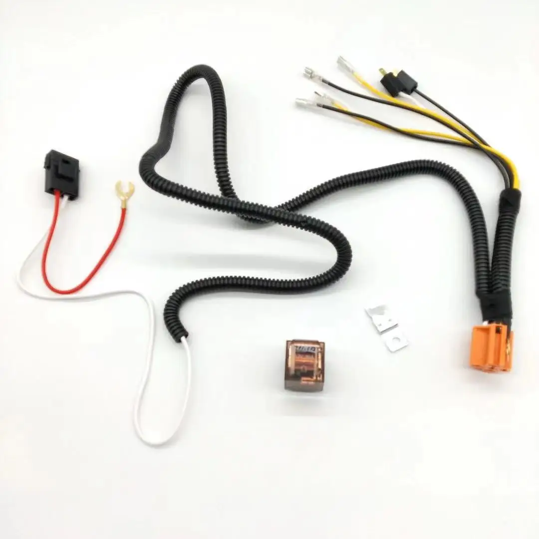 High quality  Car Klaxon car relay horn relay harness 12V car styling parts  horn wiring harness for horn