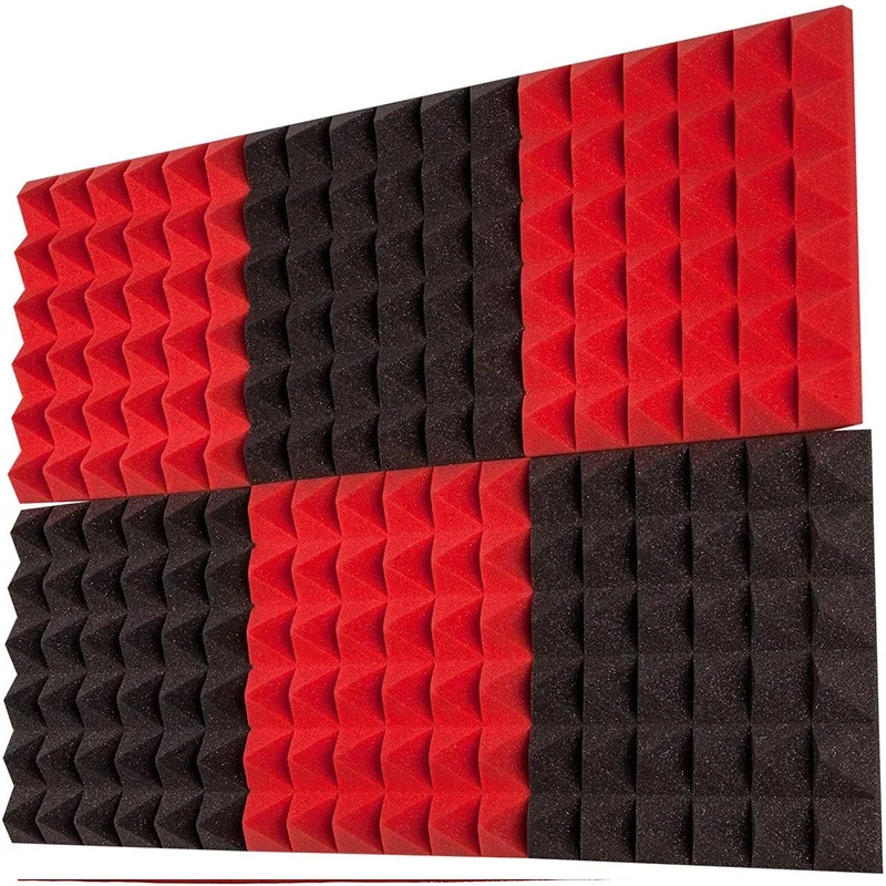 Высокая плотность, открытые ячейки, акустическая изоляция, звукоизоляция, пена, фабрика, пирамида, акустическая пена, губчатые панели