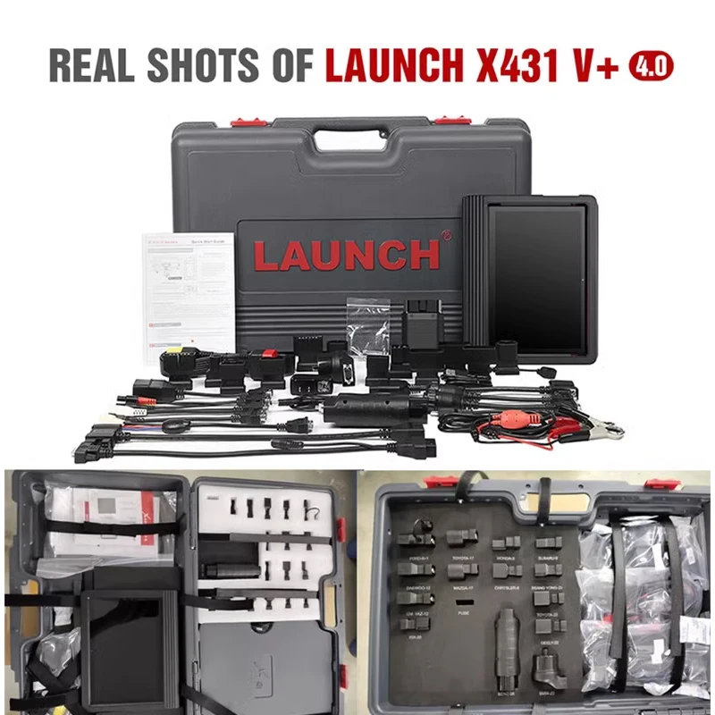 Launch X431 V+ 4.0 Elite Version Global Wifi/Bluetooth 10.1inch Tablet Full System Bi-Directional VAG Guided Code Reader