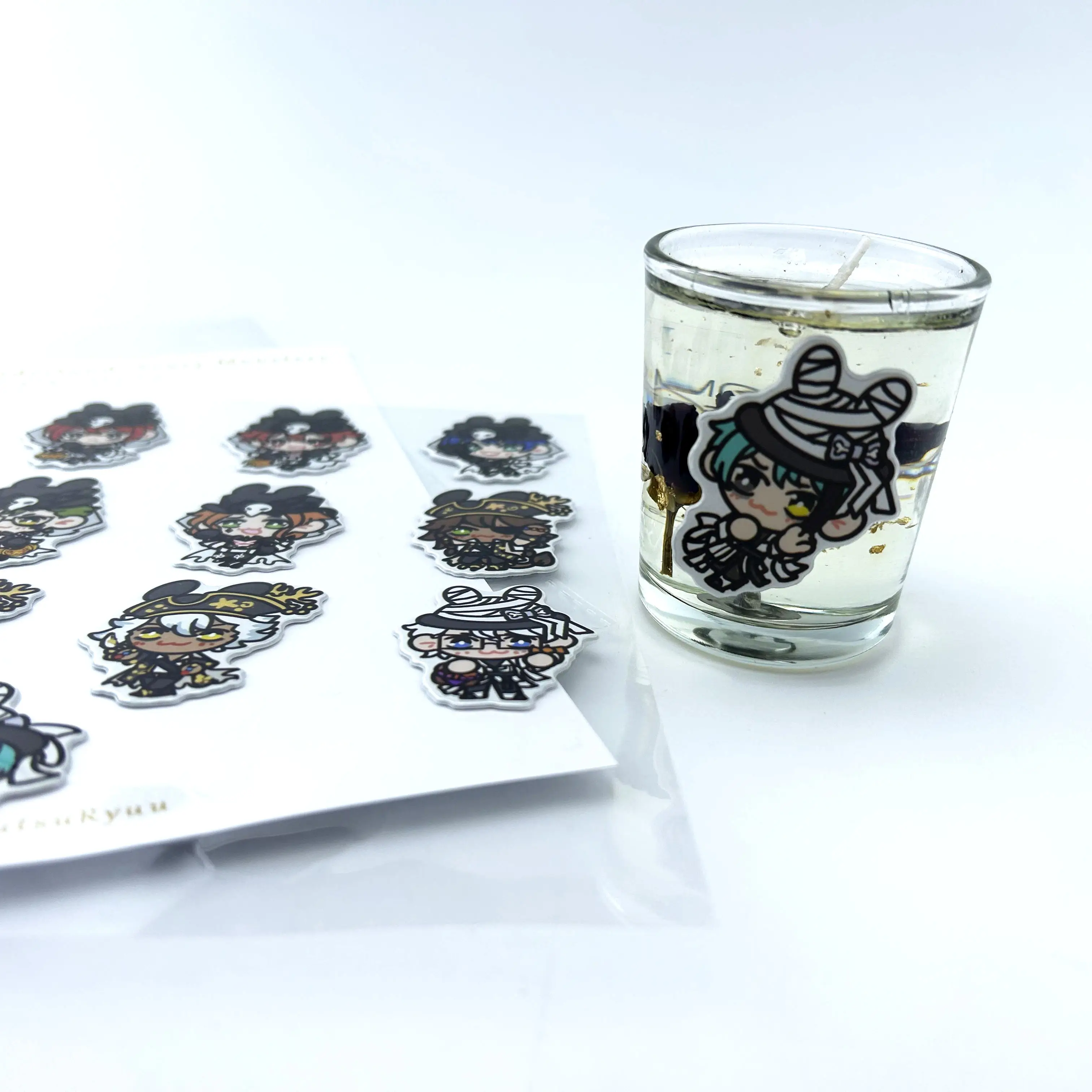 Custom design cute princess puffy stickers for kids 3D mouse cartoon puffy stickers sheet