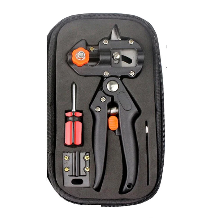 Dropshipping Hot garden grafting tool set 3 blade scissors trim non-slip metal trim tree trimmer