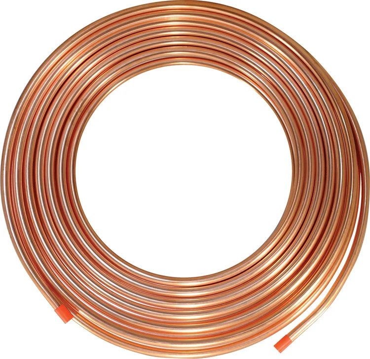 medical gas copper pipe 2mm 1mm capillary copper tube C11000 C10300 copper pipe roll