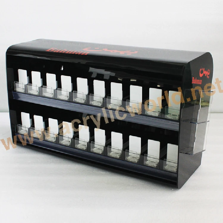 cigarette display Acrylic led Cigarette Display Stand/cigarette display unit