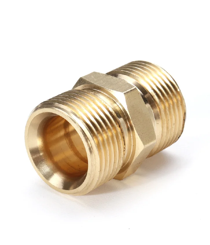 M22 Male Brass Connector for Extension of Washer Hose Pipe Hose