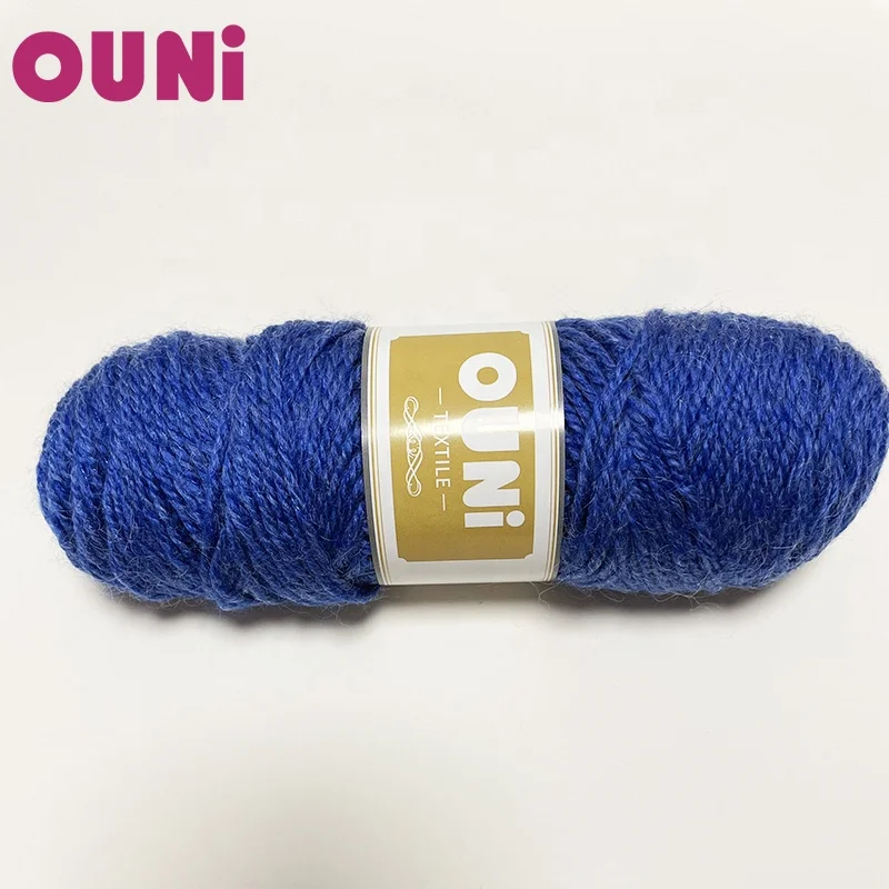 Small Order Quantity 3 PLY Sheep  Wool Yarn Blend With Acrylic Thread   For Woolen Sweater Scarf