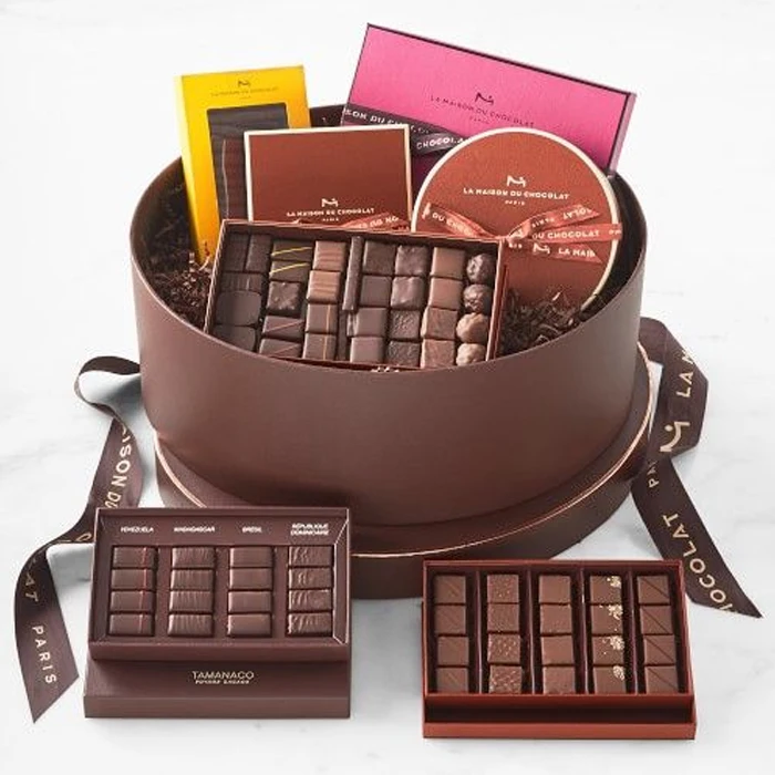 High Quality Low Price Standard Size Gift chocolate Box custom chocolate gift boxes