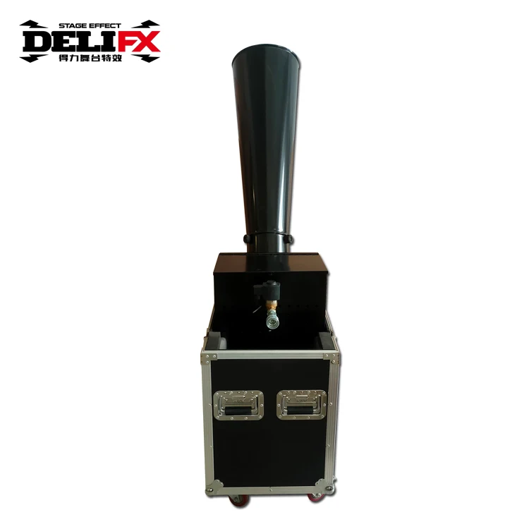 DC-09 big stage effect confetti cannon blower machine for various types of events such as openning ceremony night club disco