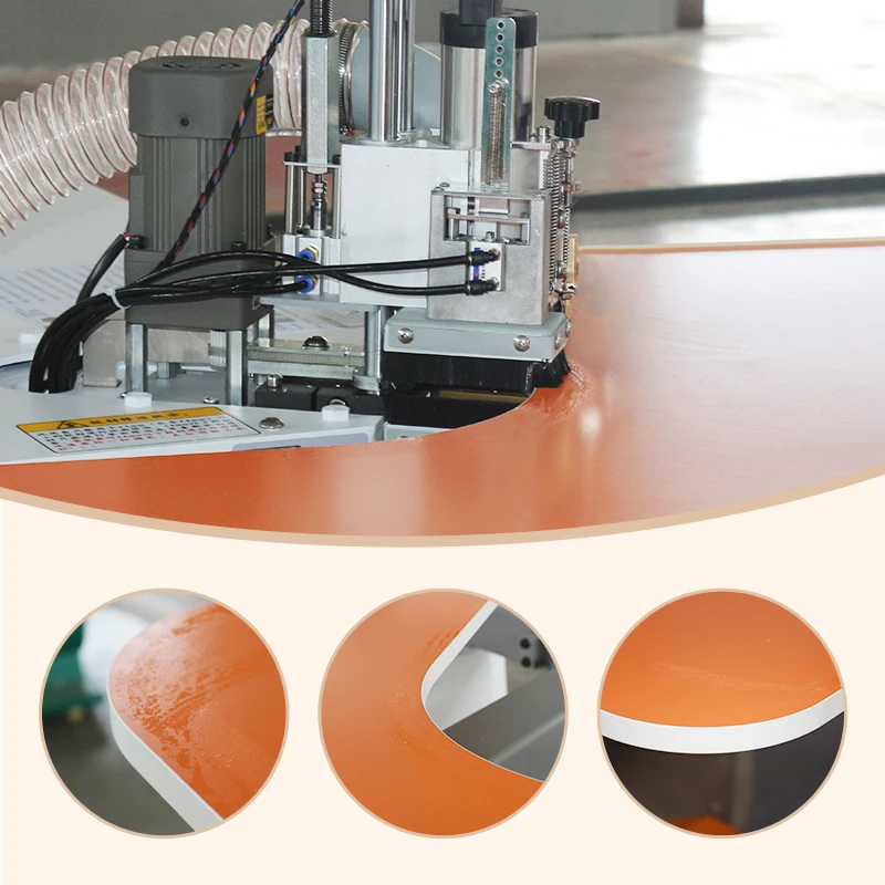 Автоматическая кромкооблицовочная машина для кромкооблицовки деревообрабатывающая доска ПВХ прямая кривая автоматическая