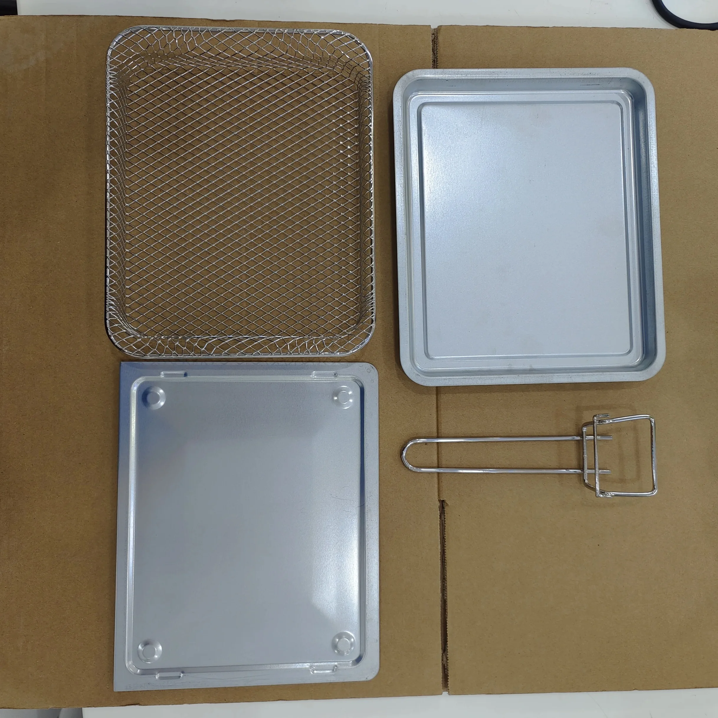 15L Smart Oven with Three Layers Knob Multifunction Timer for Biscuits Cake Cookies Baking Electric Air Fryer Machine