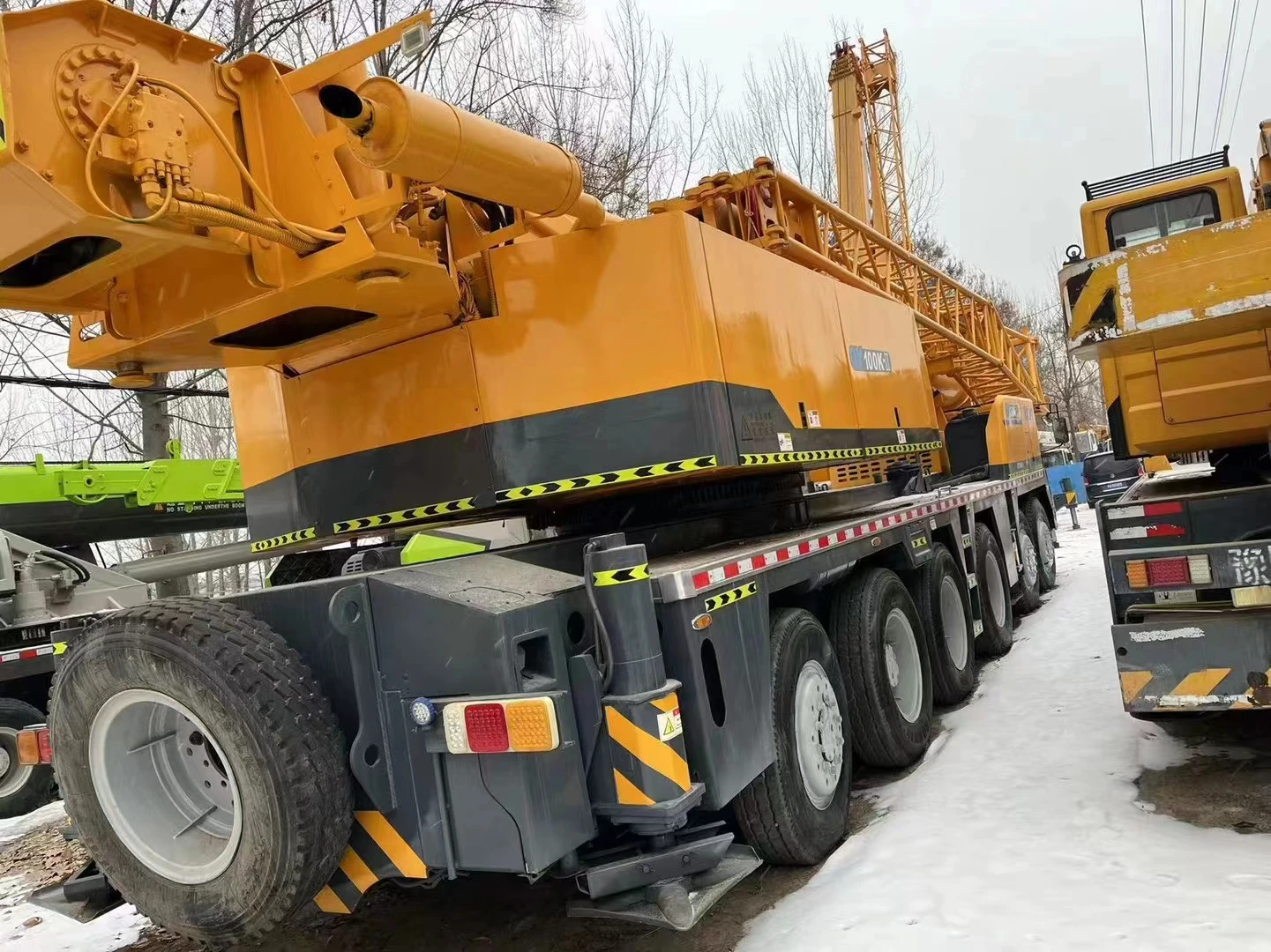 100 тонн все Грузовой кран QY100K-II для тяжелого