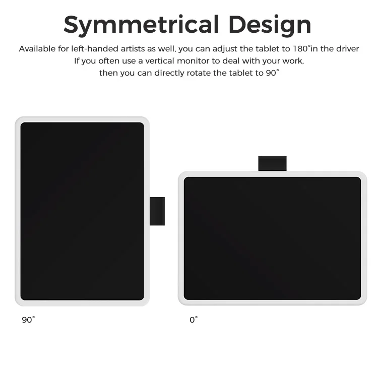 6 Inches Small Size Portable Digital Pen Graphic Tablets Shenzhen Factory Custom Graphic Design Drawing Tablet