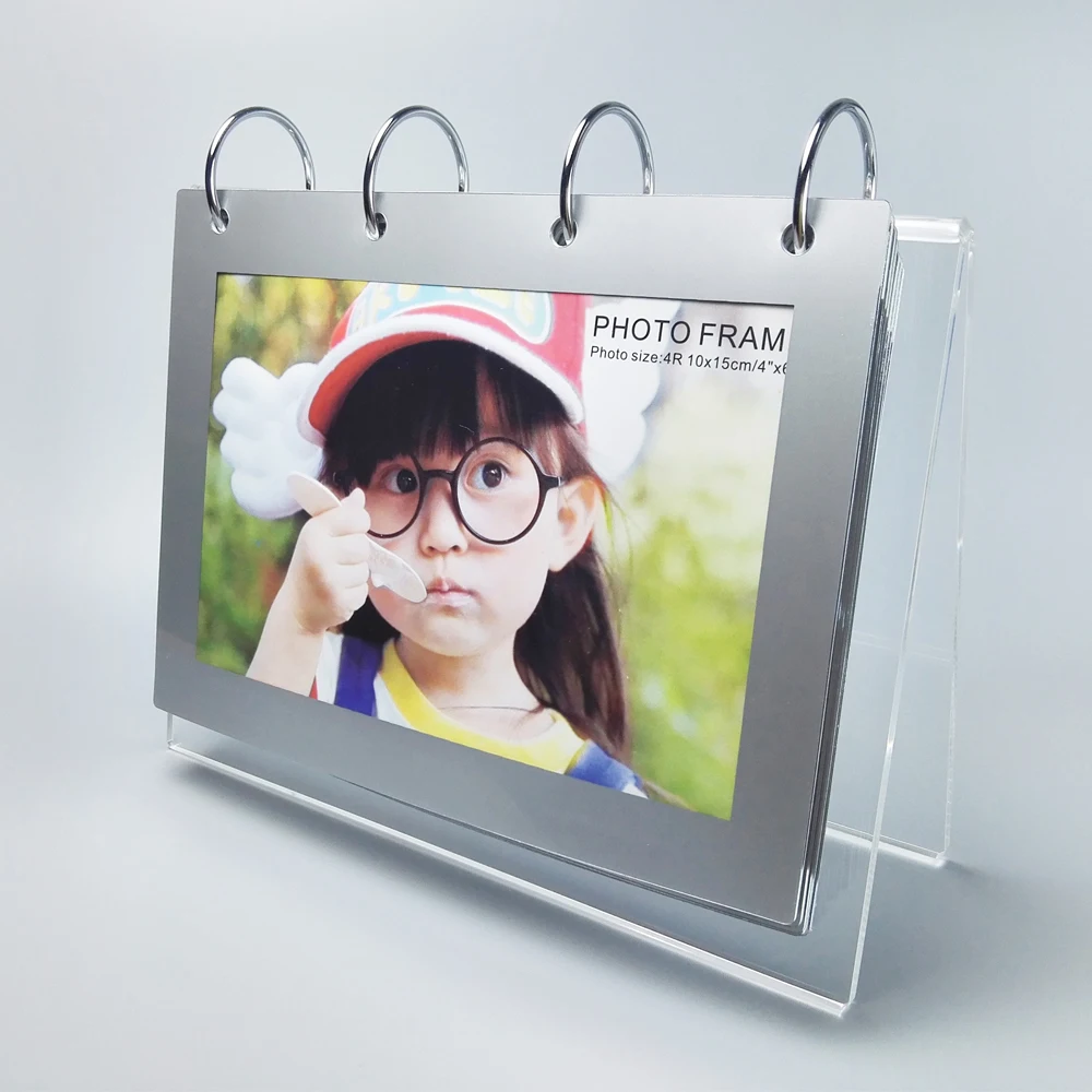 acrylic desk calendar/acrylic calendar holder/acrylic calendar stand