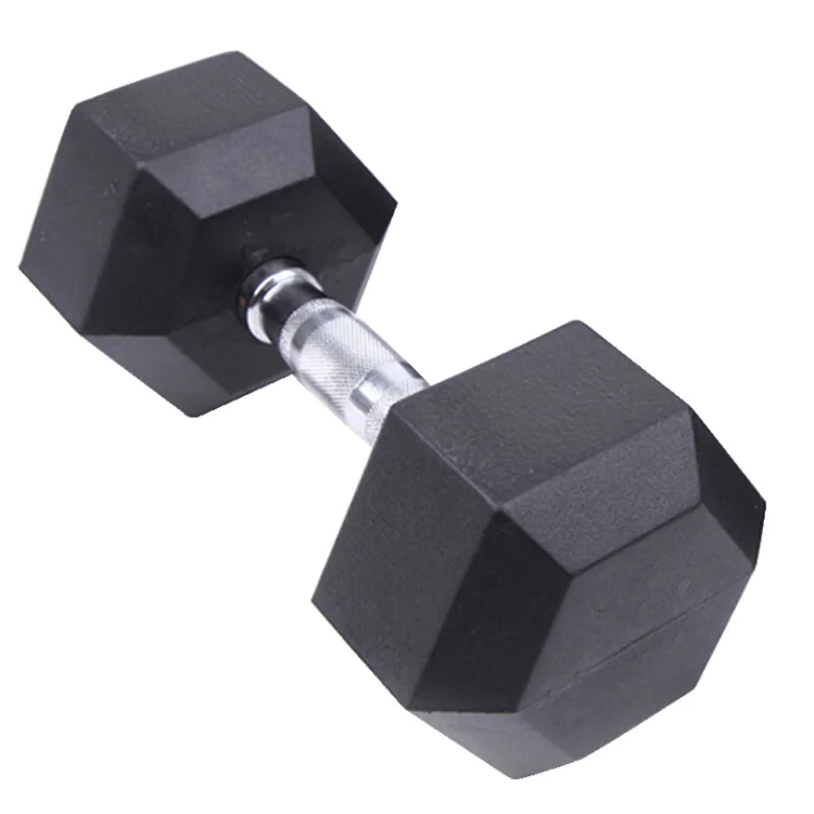 Factory wholesale fitness hexagonal package dumbbell