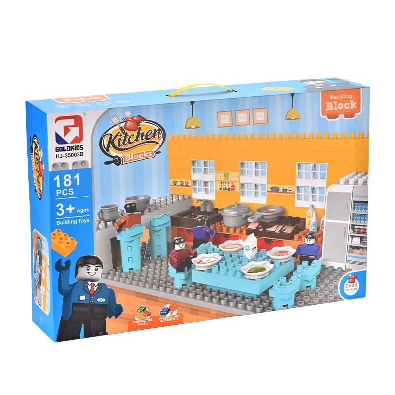 Family Center Building Blocks Kitchen 181pc