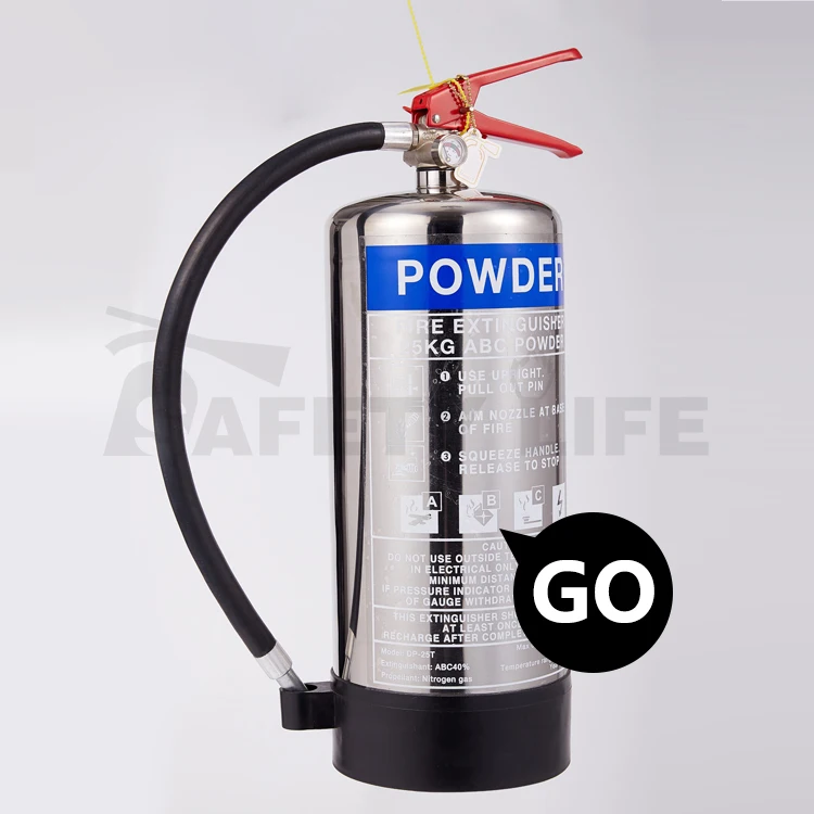 Portable 9kg 9liter stainless steel fire extinguisher