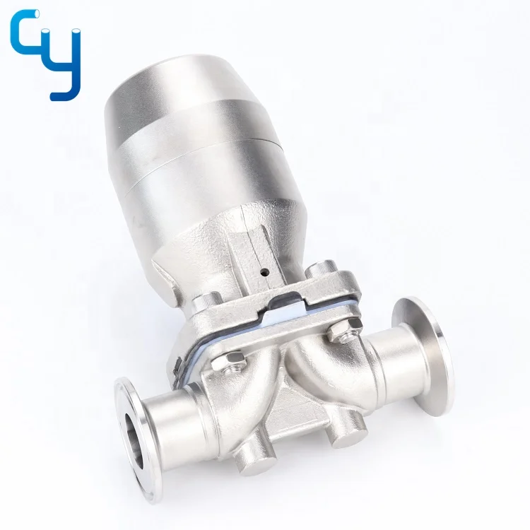 Stainless steel sanitary diaphragm valve DN6-DN125