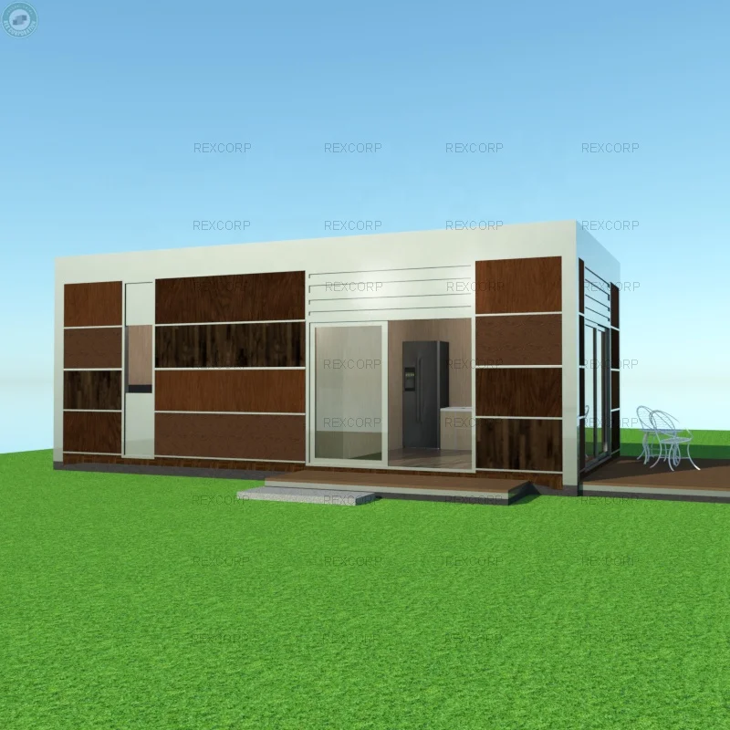 33sqm Flatpack Container Home Office Studio with Bath Modern Design Container Granny Flat in Melbourne