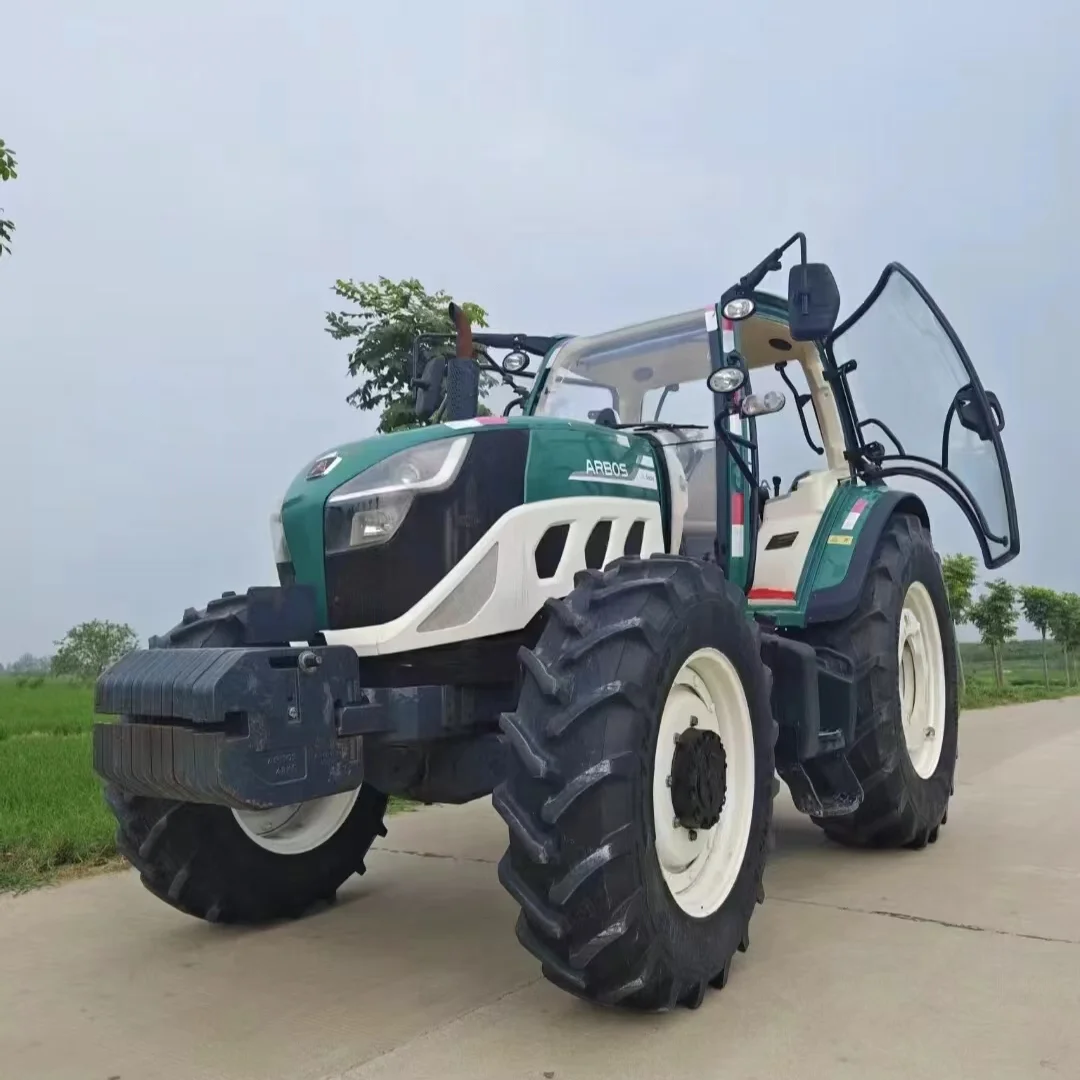 Arbos Second-hand Farm 1704 tractor with disc plow front loader