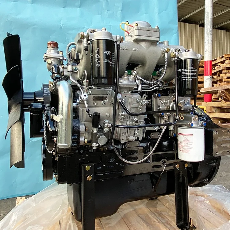 Genuine Yuchai 4.3L Construction Machinery Engines YCD4J22G Diesel Engine Assembly 115hp