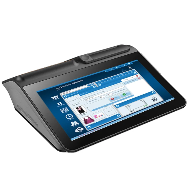 Новая Универсальная Android NFC POS терминальная система с принтером QR-код розничный сенсорный экран кассовый