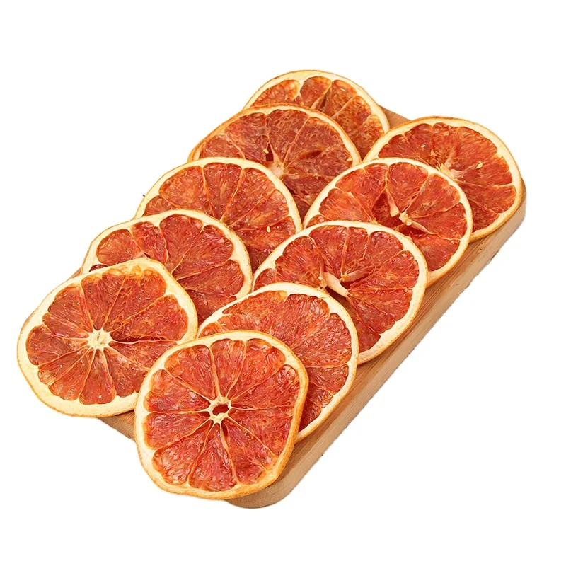 Wholesale Low Price Edible Pomelo Sliced Air Dried Grapefruit Slices for Tea/Decoration without Additives Pure Fruits