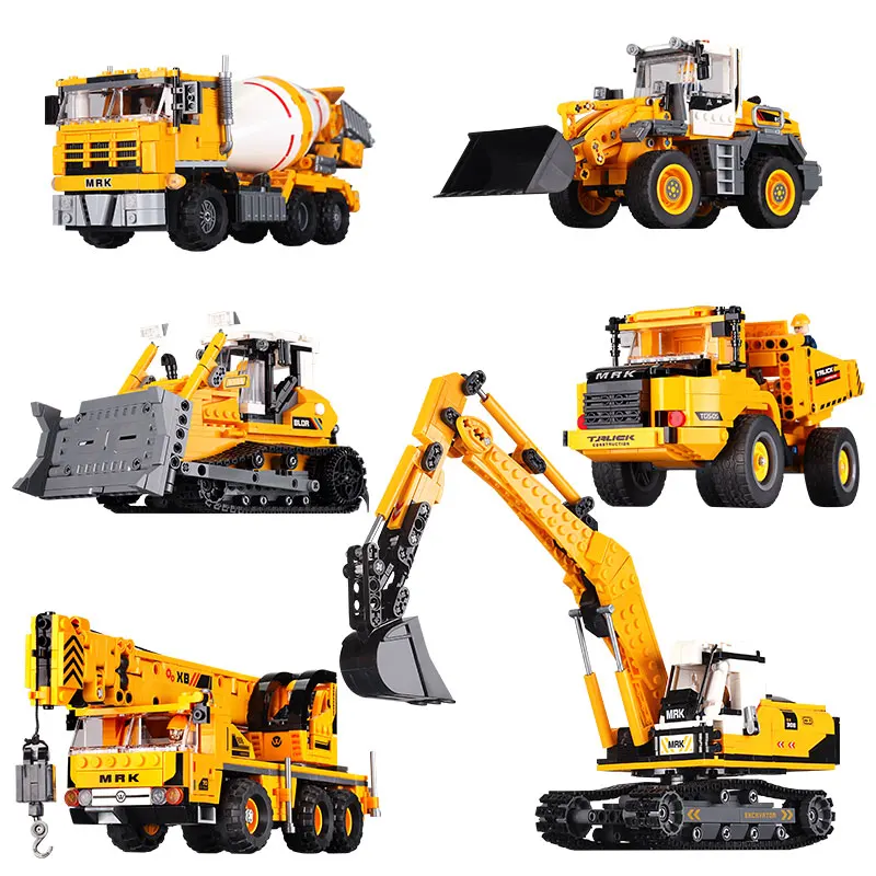 Xingbao 03039 Technic Series Engineering Car Building Blocks Bulldozer Model Building Toys for Kids