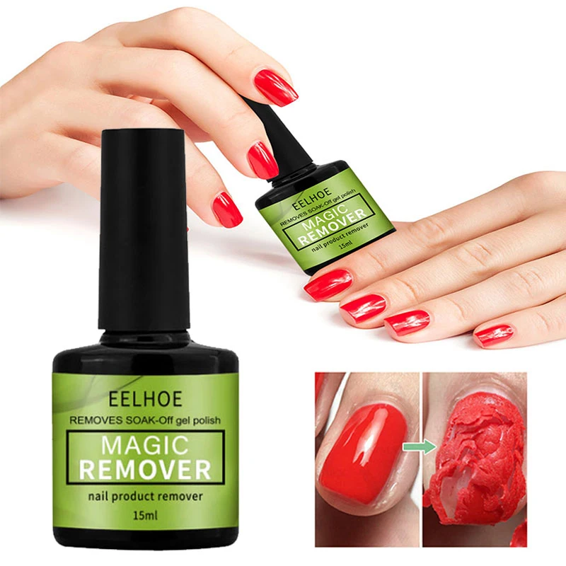 15ml Professional Nail Polish Remover Liquid Manicure Semi Permanentnail Gel Polish Remover Varnish Nail Supplies for Beauty