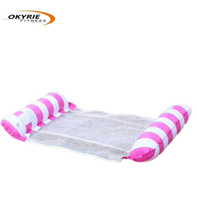 Okyrie Float Water Hammock Beach Party Toys Aqua 4-in-1 Monterey Hammock Inflatable Pool Float Pvc New Float Bed