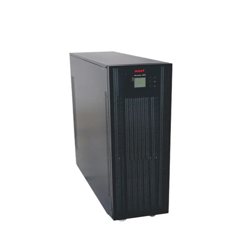  ЖК-дисплей промышленный 40kva 60 кВт 3 фазы ИБП источник