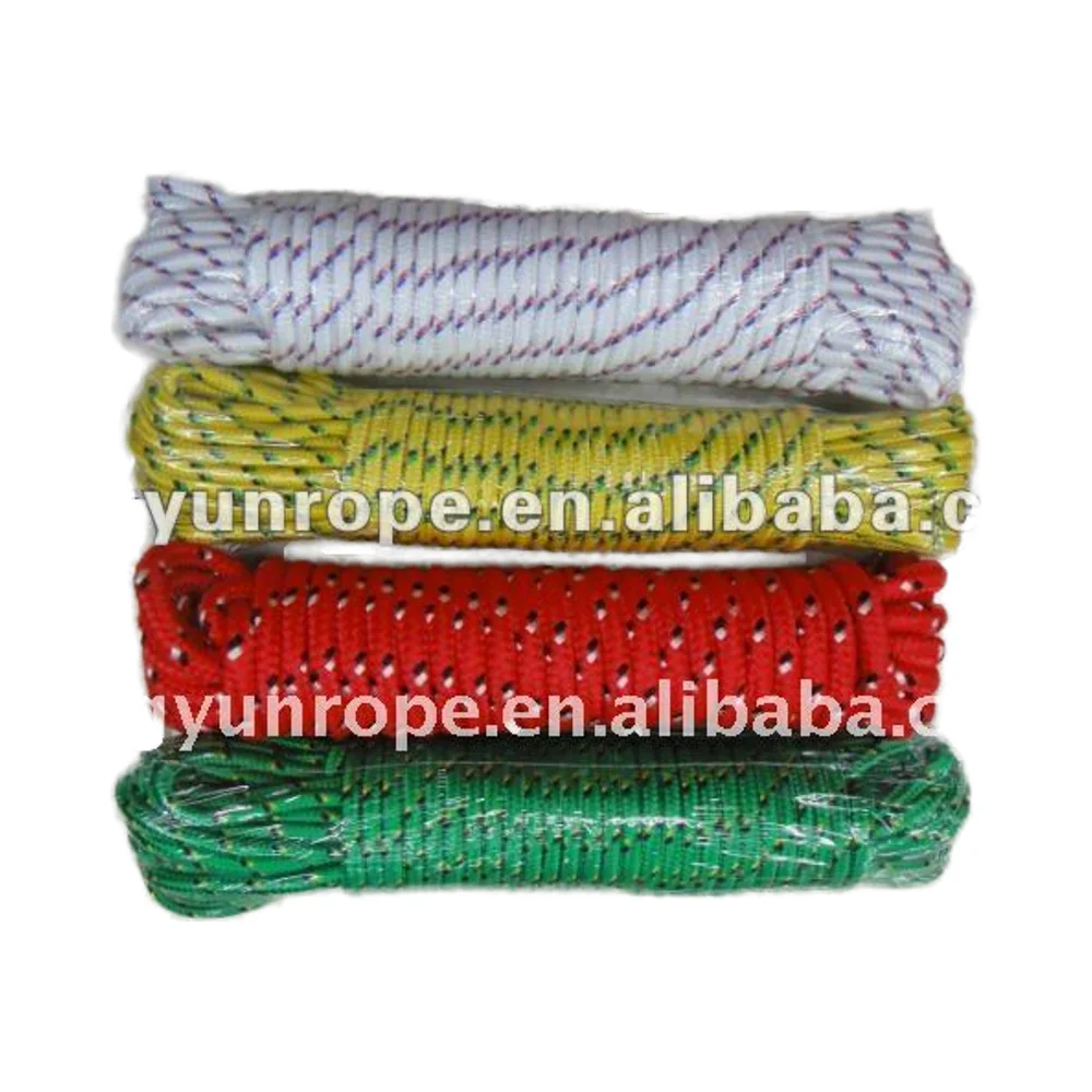 Colored PP Braided Packaging Rope 6mm 8mm Versatile and Durable