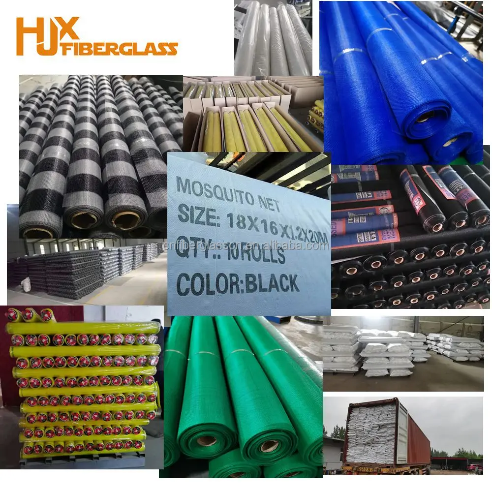 100 g grey and black fiberglass insect screen 18*16 mesh invisible fiberglass window screen mosquito net
