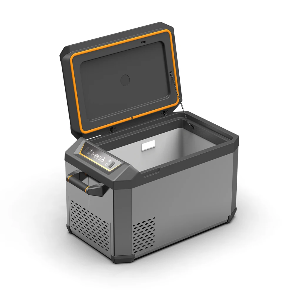 NIQ25 Alpicool 23.7L Portable mini fridge for bedroom rechargeable car refrigerator DC Compressor camping electric cooler