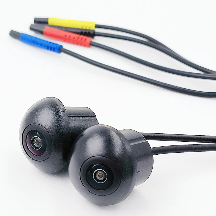 Android Screen 360 panoramic camera AHD 720P/1080P full Color Image bird view left right front rear reverse back car cameras