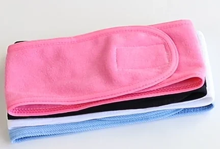 2022 OEM Popular Women Shower Yoga Makeup Spa Soft Skin-friendly Headband