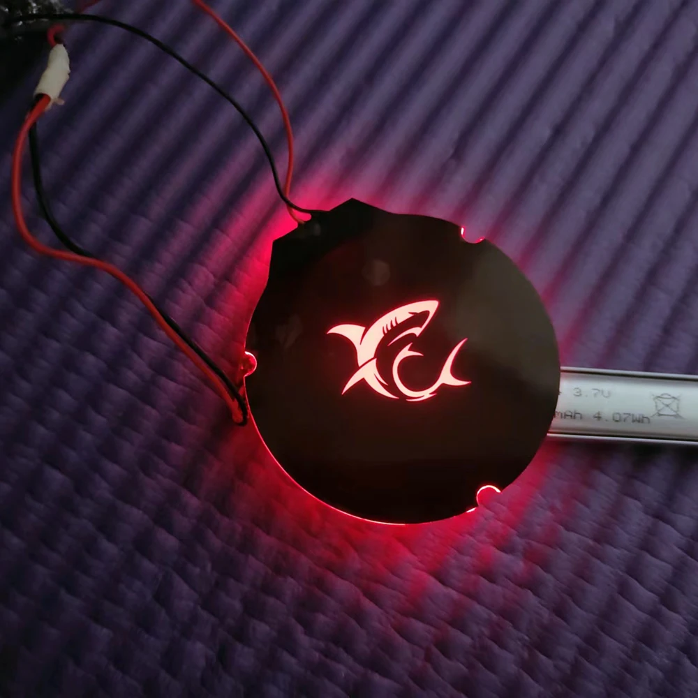 Customize LED light up logo small ultrathin backlight panel LED Illuminated badge signs RGB colors