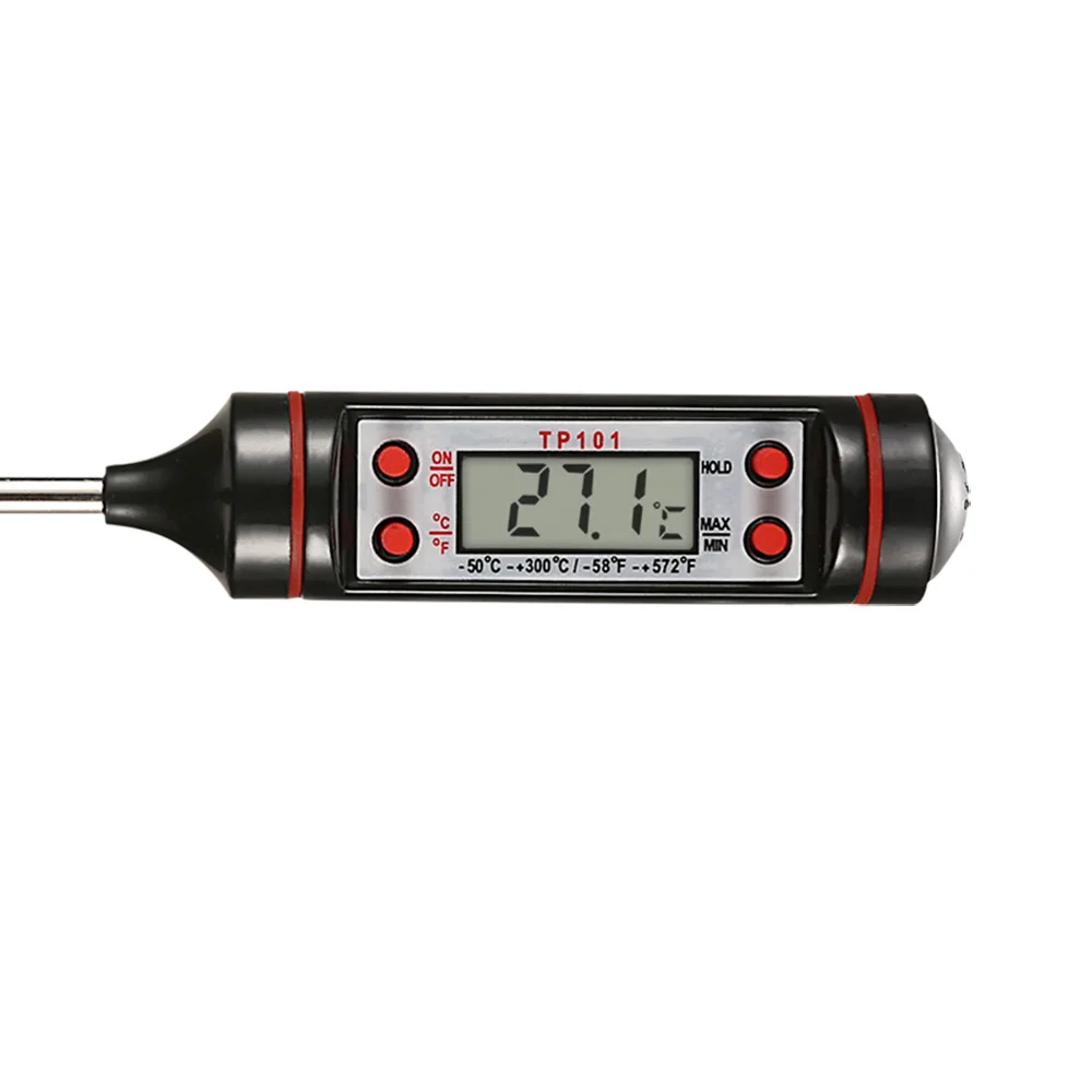 Digital Kitchen Thermometer For BBQ Electronic Cooking Food Probe Meat Water Milk Meat Thermometer Kitchen Tools TP101