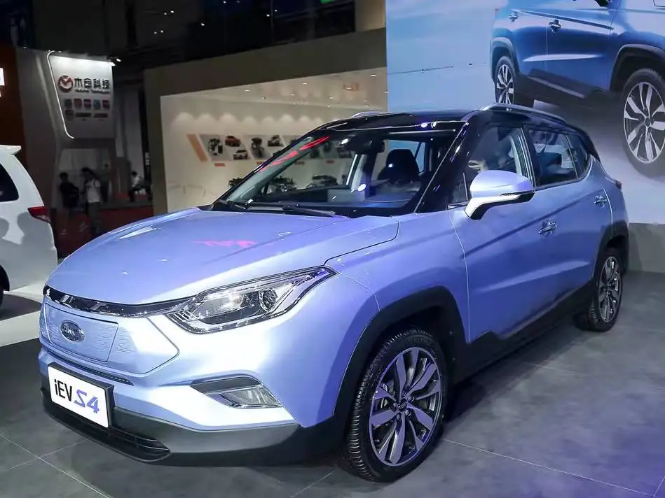 Electric JAC IEVS4, 400-470kM Range, with export license in China