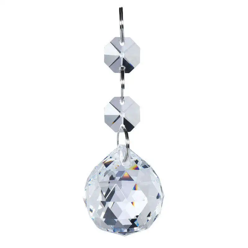 Honor of crystal Crystal Chandelier Prism Pendants Acrylic Beads Ceiling Curtains with Crystal Ball Event Drape
