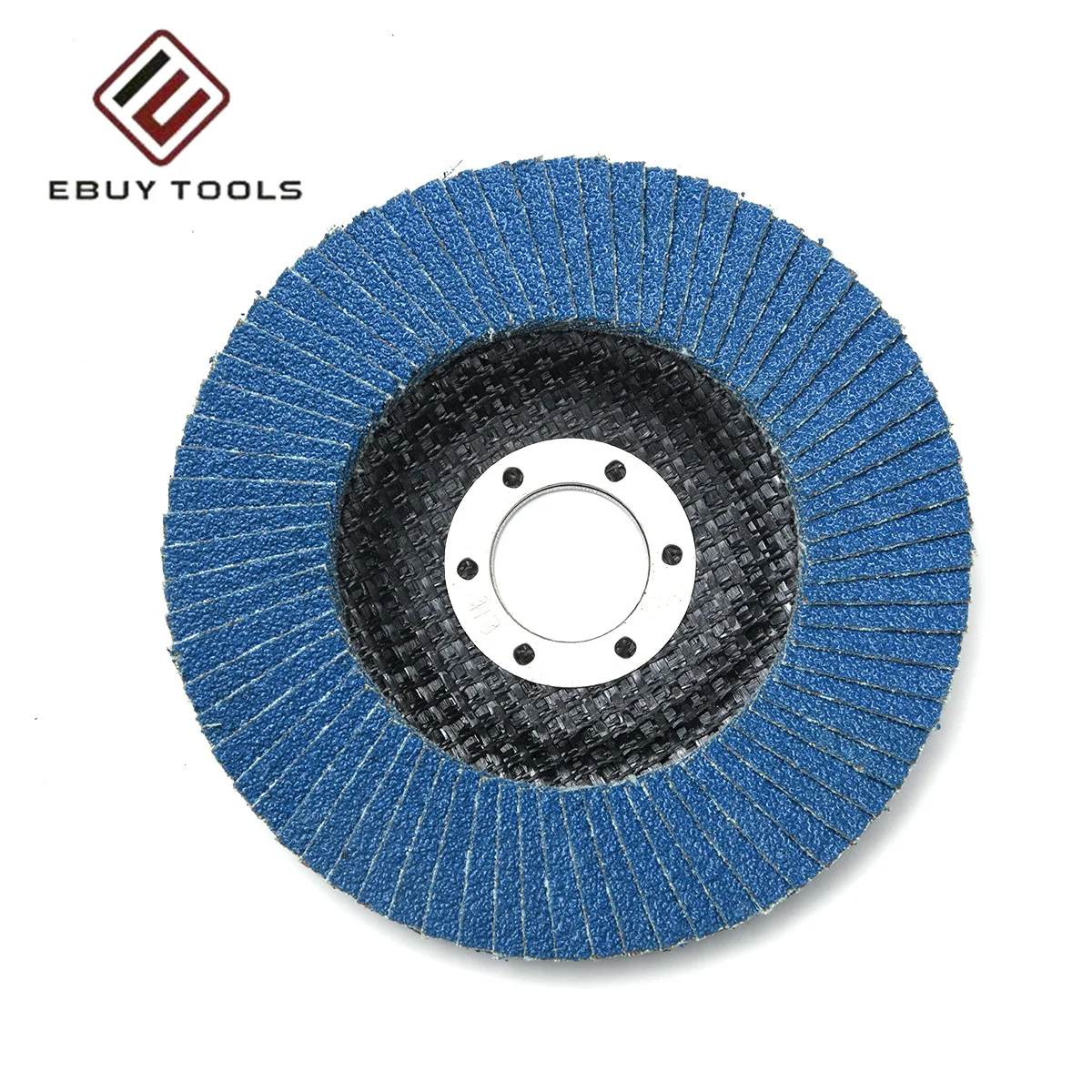 110/125mm Ebuy Tools Hot Sale Abrasive Shutter Wheel Flap Disc for Metal Stainless Steel Polishing