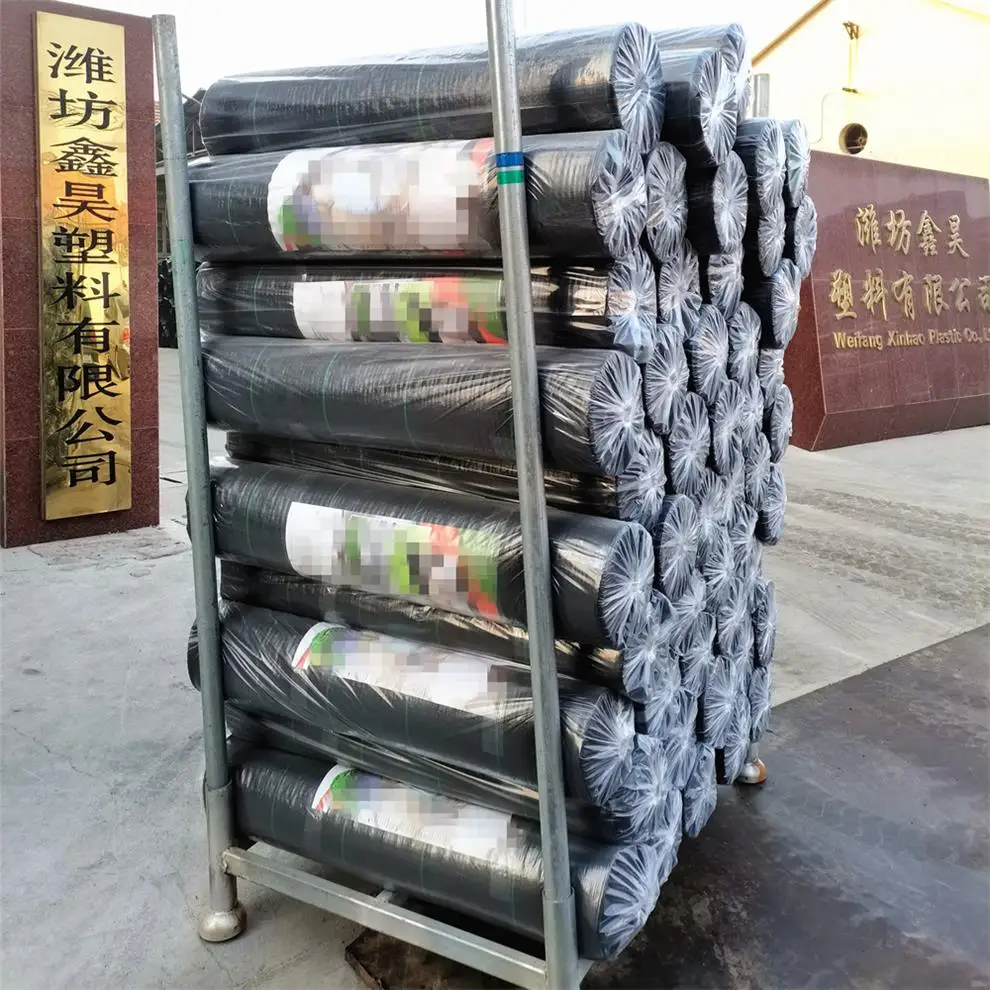 80g 90g 100g UV resistance PP woven Weed Mat Weed Barrier Landscape Fabric Factory