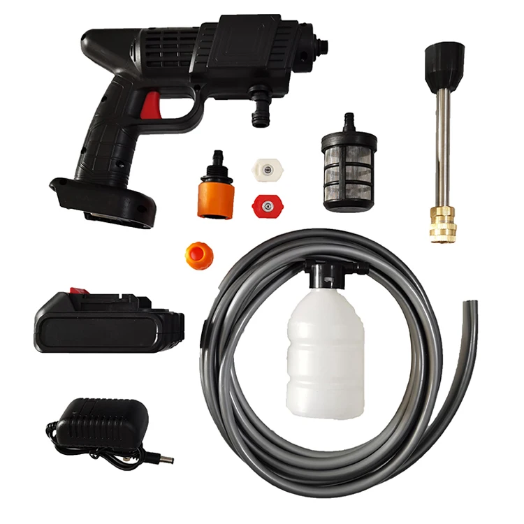 Wireless Lithium Battery Cleaning Water Spray Pressure Gun For Car Wash water spray gun for car wash spray gun car wash