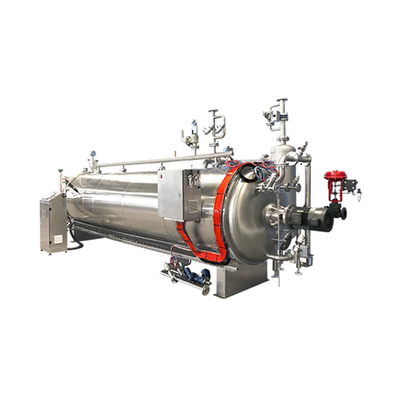 Industrial Steam Cooker Retort For Meat And Soft Pouch Food