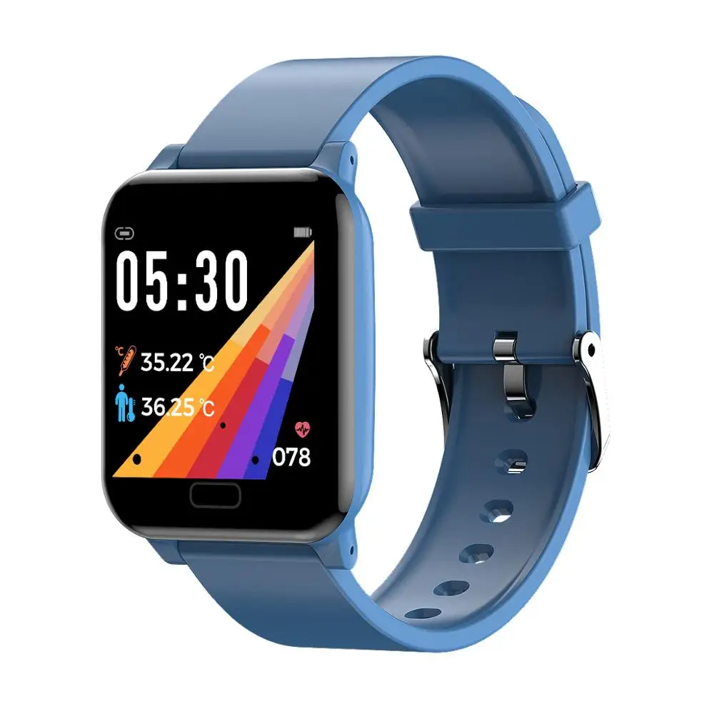 SKMEI L8 Android Sports Heart Rate Body Temperature Smart Wrist Watch