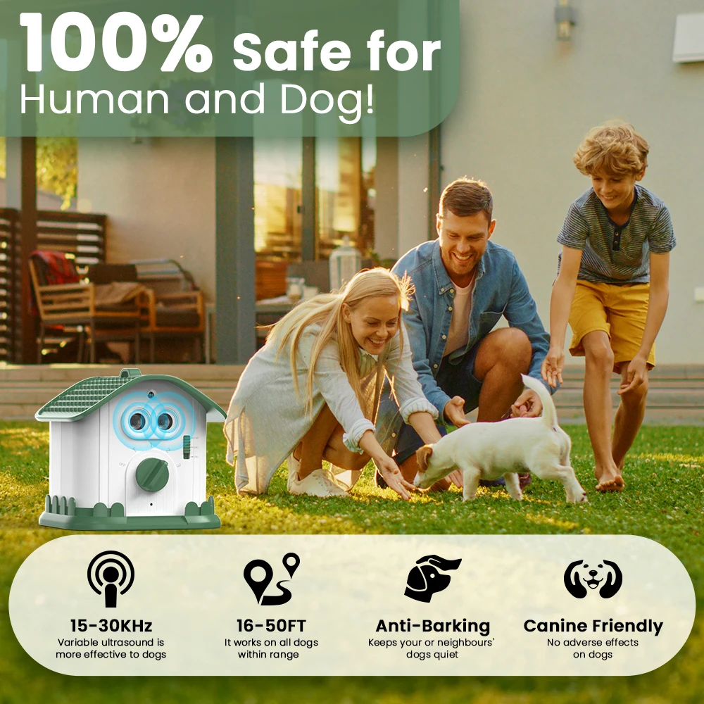 Stop Barking Barking Silencer Indoor & Outdoor Ultrasonic Bark Deterrents