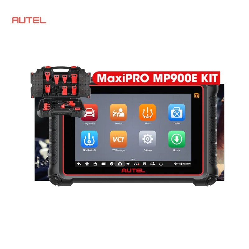 New Autel scanners MP900E Kit obd codes 8 inch autel diagnose reader tablet with OBD1 adapters