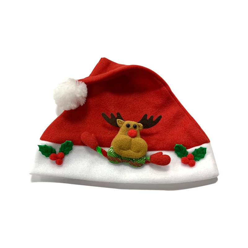 Plush Fun Santa Light up Christmas Hat