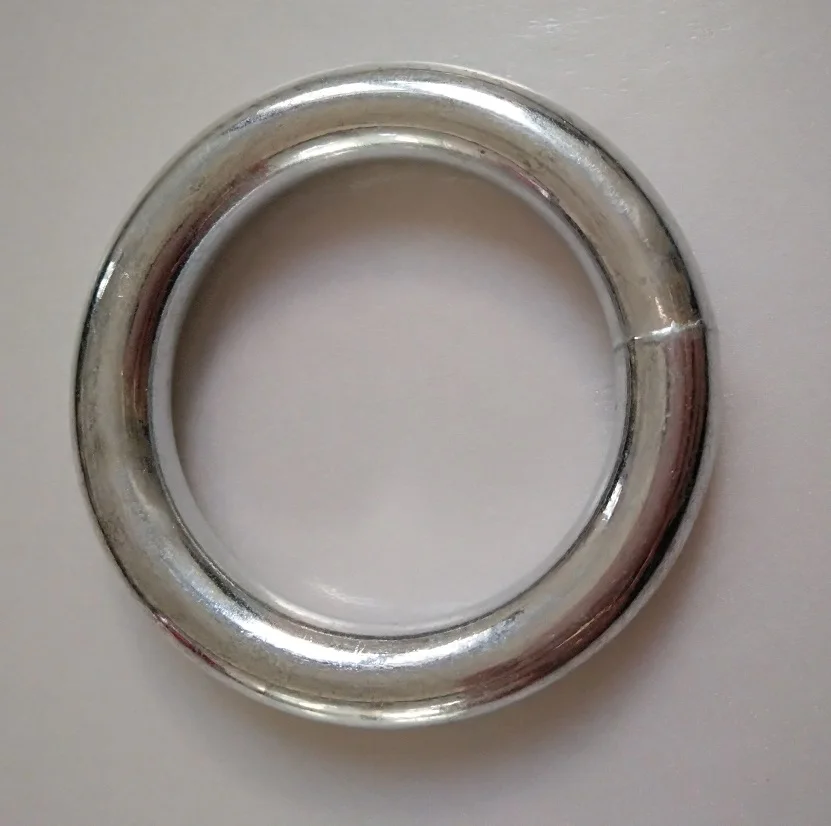 Carbon steel Red Colour Welded Round Ring O Ring