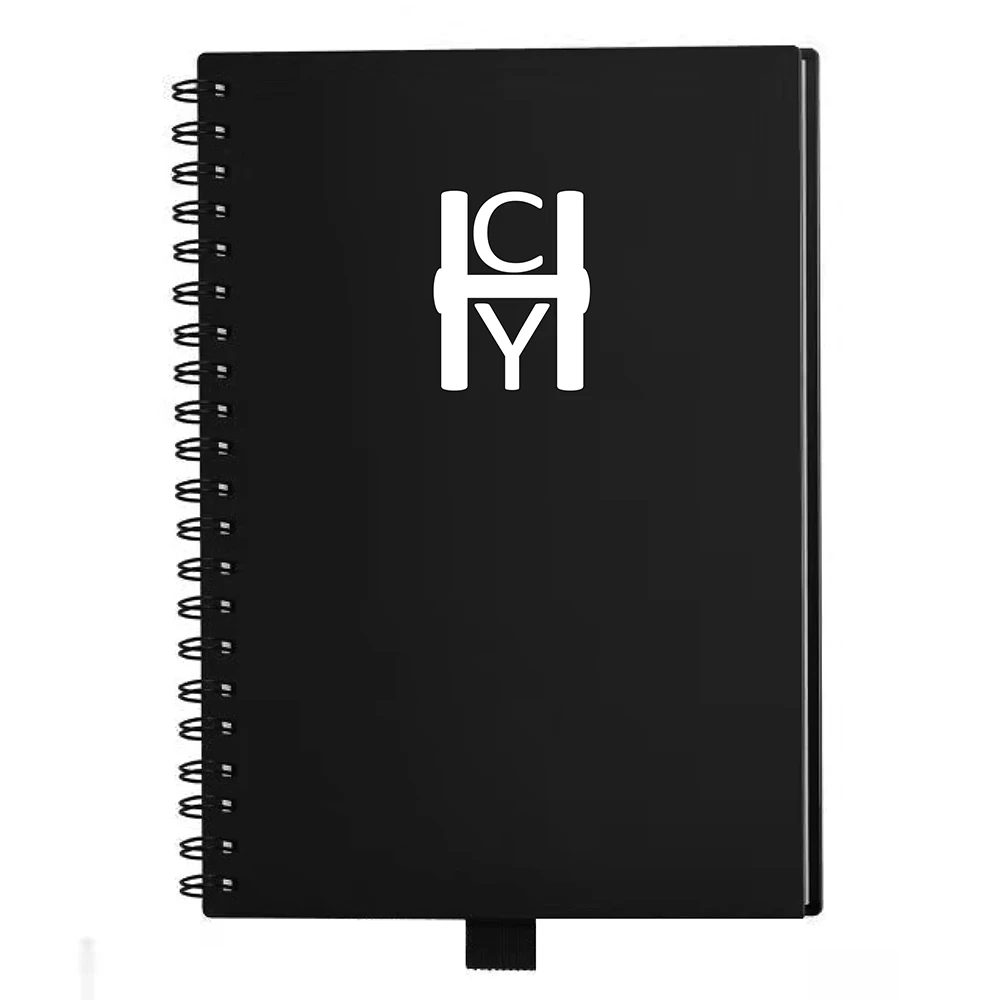 High Quality A5 Size PP Cover Reusable Smart Notebook Spiral Binding  Erasable Rocketbook Notebook with Cam Scanner